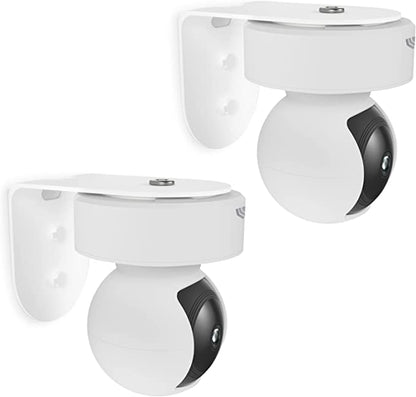 Metal Wall Mount for Kasa Indoor Pan/Tilt Smart Security Camera, Upside Down or Upright Your Camera on Any Wall You Want, Get Any Viewing Angles