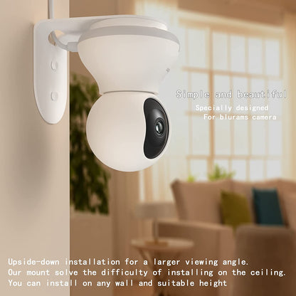 Metal Wall Mount for blurams Security Camera 2K, Provide Better Viewing Angles