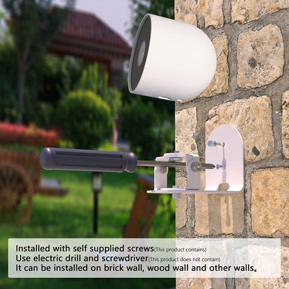 Metal Wall Mount for Google Nest Cam Outdoor Battery 2nd Generation, Anti-Drop, Provide Better Viewing Angles
