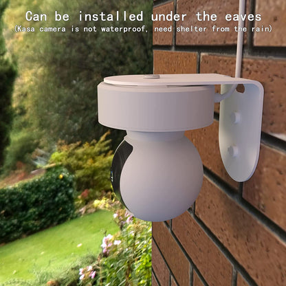 Metal Wall Mount for Kasa Indoor Pan/Tilt Smart Security Camera, Upside Down or Upright Your Camera on Any Wall You Want, Get Any Viewing Angles